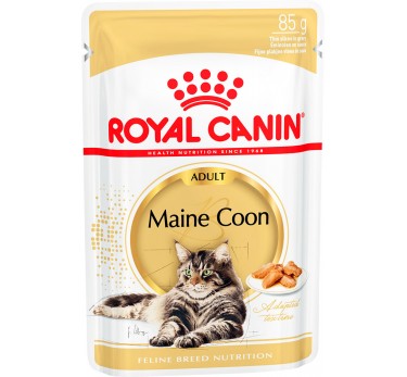 Royal Canin MAINE COON (МЕЙН-КУН) кусочки в соусе. 85гр